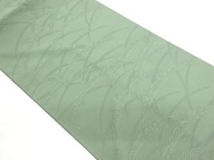 綴れ雪芝模様織出し名古屋帯